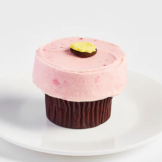 Raspberry Lemon Cupcake