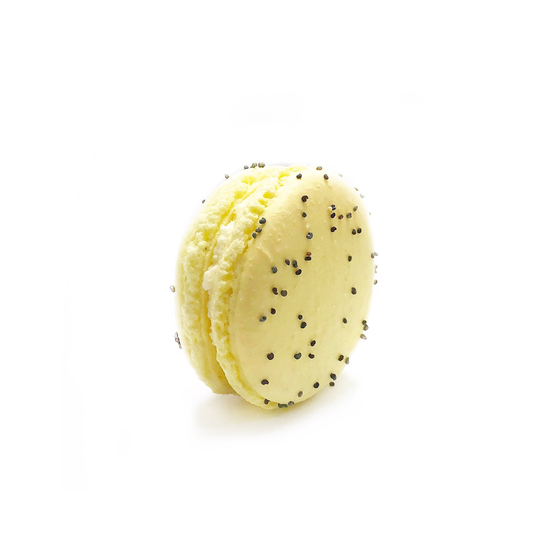 Lemon Poppy Macaron