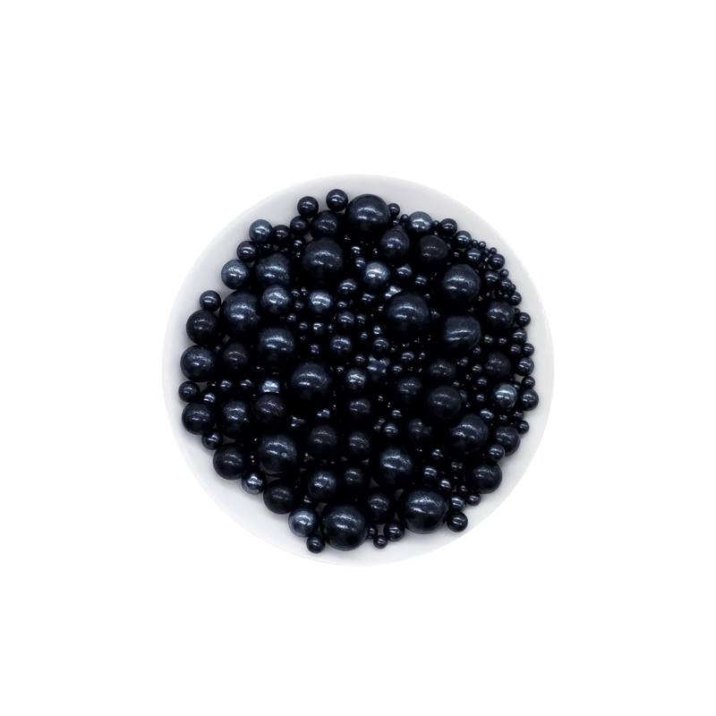 Edible Black Pearls